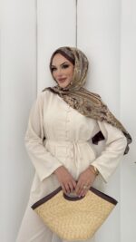 Carel Premium Keten İkili Takım - Bej - Görsel 12