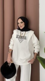 Blravna Şardonlu Çımalı İkli Takım - Beyaz - Görsel 5