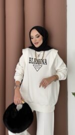 Blravna Şardonlu Çımalı İkli Takım - Beyaz - Görsel 6