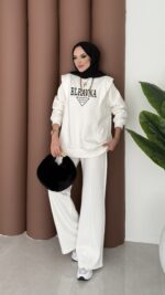 Blravna Şardonlu Çımalı İkli Takım - Beyaz