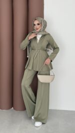 Elinnor Puf Scuba İkili Takım - Haki