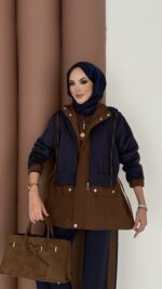 Quizi Kapşonlu İkili Takım - Lacivert - Görsel 4