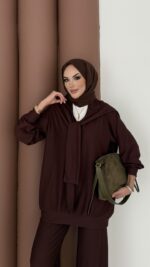 Silver Kaş Korse İkili Takım - Kahverengi - Görsel 6