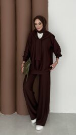 Silver Kaş Korse İkili Takım - Kahverengi - Görsel 4