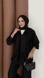 Silver Kaş Korse İkili Takım - Siyah - Görsel 5