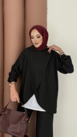 Lisbon Premium İçlikli İkili Takım - Siyah - Görsel 4