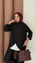 Lisbon Premium İçlikli İkili Takım - Siyah - Görsel 6