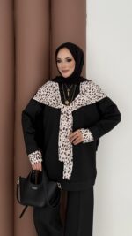 Mofy Fularlı Scuba İkili Takım - Siyah - Görsel 11