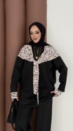 Mofy Fularlı Scuba İkili Takım - Siyah - Görsel 9