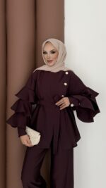 Gold Kat Kat Cupra İkili Takım - Mürdüm - Görsel 5