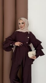 Gold Kat Kat Cupra İkili Takım - Mürdüm - Görsel 7