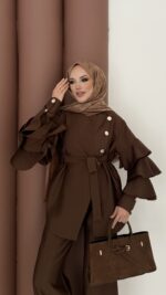 Gold Kat Kat Cupra İkili Takım - Kahverengi - Görsel 4