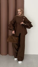 Gold Kat Kat Cupra İkili Takım - Kahverengi - Görsel 2