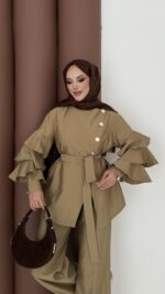 Gold Kat Kat Cupra İkili Takım - Yağyeşil - Görsel 6