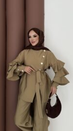 Gold Kat Kat Cupra İkili Takım - Yağyeşil - Görsel 4