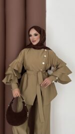 Gold Kat Kat Cupra İkili Takım - Yağyeşil - Görsel 9