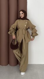 Gold Kat Kat Cupra İkili Takım - Yağyeşil