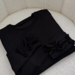 Fiyonklu İçlik - Siyah