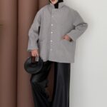 Lost Çıtçıtlı Kaşe Ceket - Gri