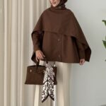 Vintage Premium Atkılı Trenç - Kahverengi