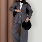 Elinnor Puf Scuba İkili Takım - Antrasit