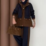 Quizi Kapşonlu İkili Takım - Lacivert