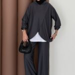 Lisbon Premium İçlikli İkili Takım - Antrasit