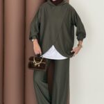 Lisbon Premium İçlikli İkili Takım - Haki