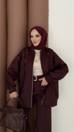 Rocky Çarpraz Scuba İkili Takım - Bordo - Görsel 9