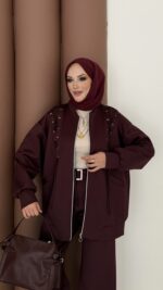 Rocky Çarpraz Scuba İkili Takım - Bordo - Görsel 6