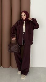 Rocky Çarpraz Scuba İkili Takım - Bordo - Görsel 3