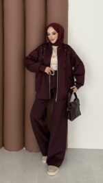 Rocky Çarpraz Scuba İkili Takım - Bordo - Görsel 2