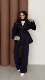 Olden Scuba Taşlı İkili Takım - Lacivert - Görsel 2