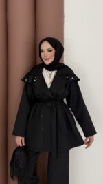 Olden Scuba Taşlı İkili Takım - Siyah - Görsel 6