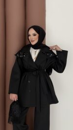 Olden Scuba Taşlı İkili Takım - Siyah - Görsel 8