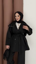 Olden Scuba Taşlı İkili Takım - Siyah - Görsel 5